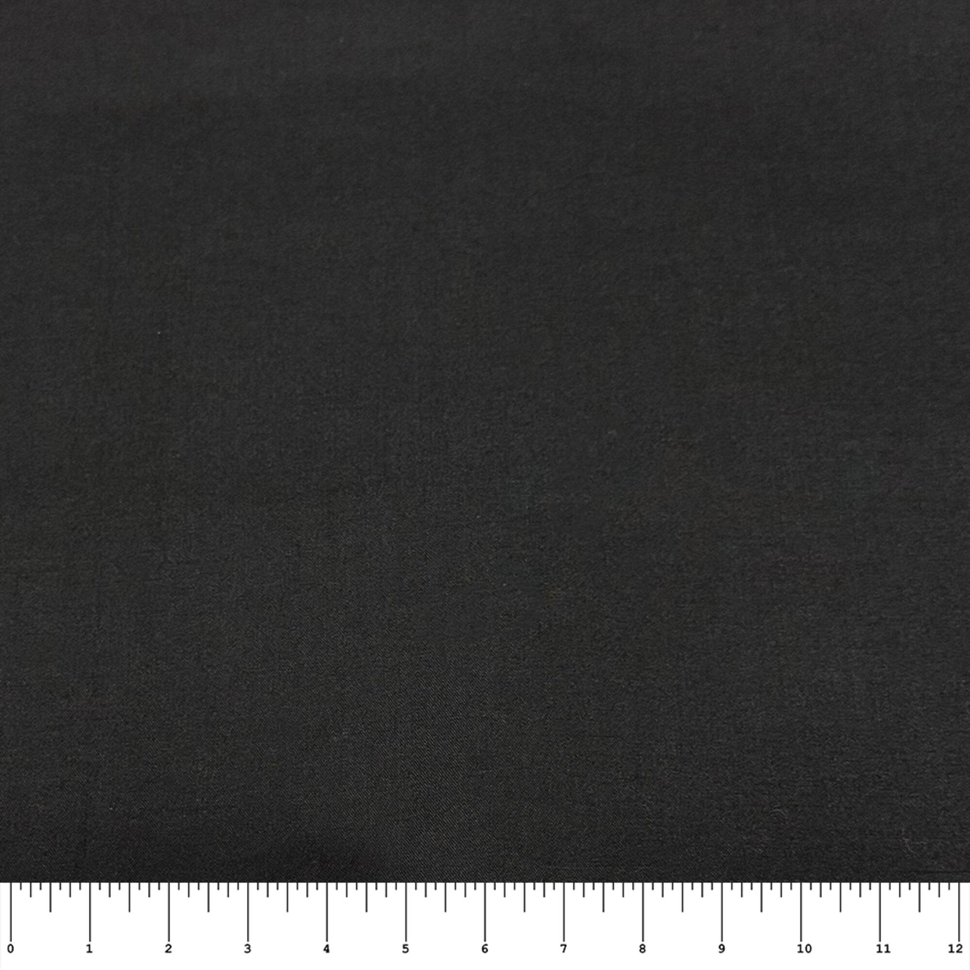 Feldman Black Broadcloth Fabric